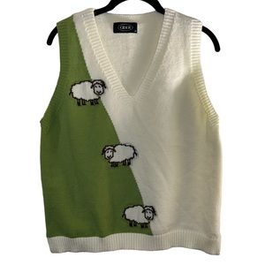 Cider Sheep Sweater Vest